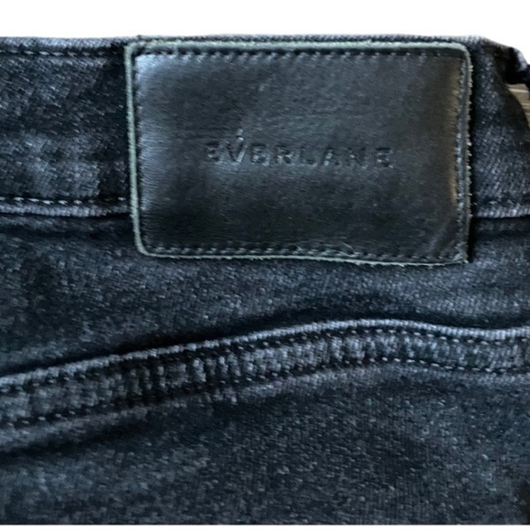 Everlane Mid Rise Ankle Jeans Washed Black Size 28 - Picture 12 of 14